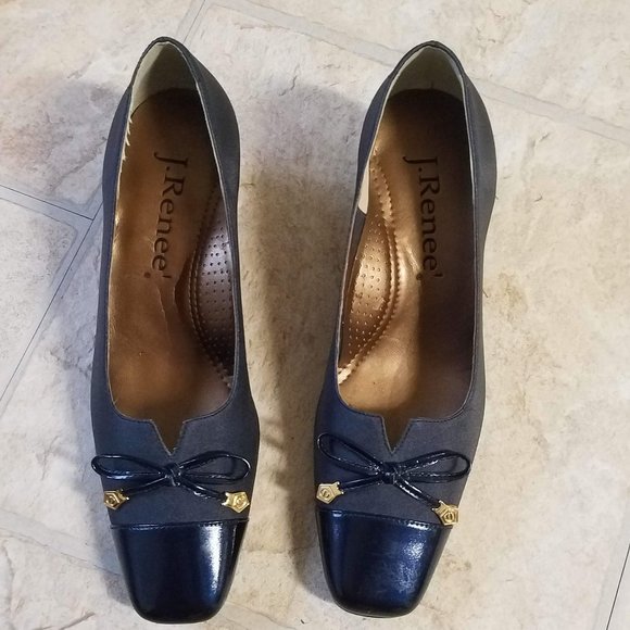 J. Renee" Blue Size 6.5 Medium